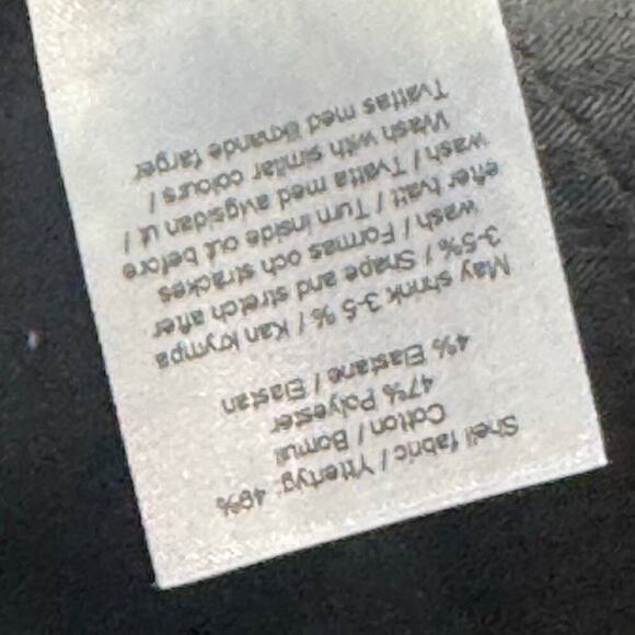 STOCKH LM Trousers Tina Pant Skinny Leg Pull On Casual Black Size 38 / 8 NWT - Picture 10 of 13